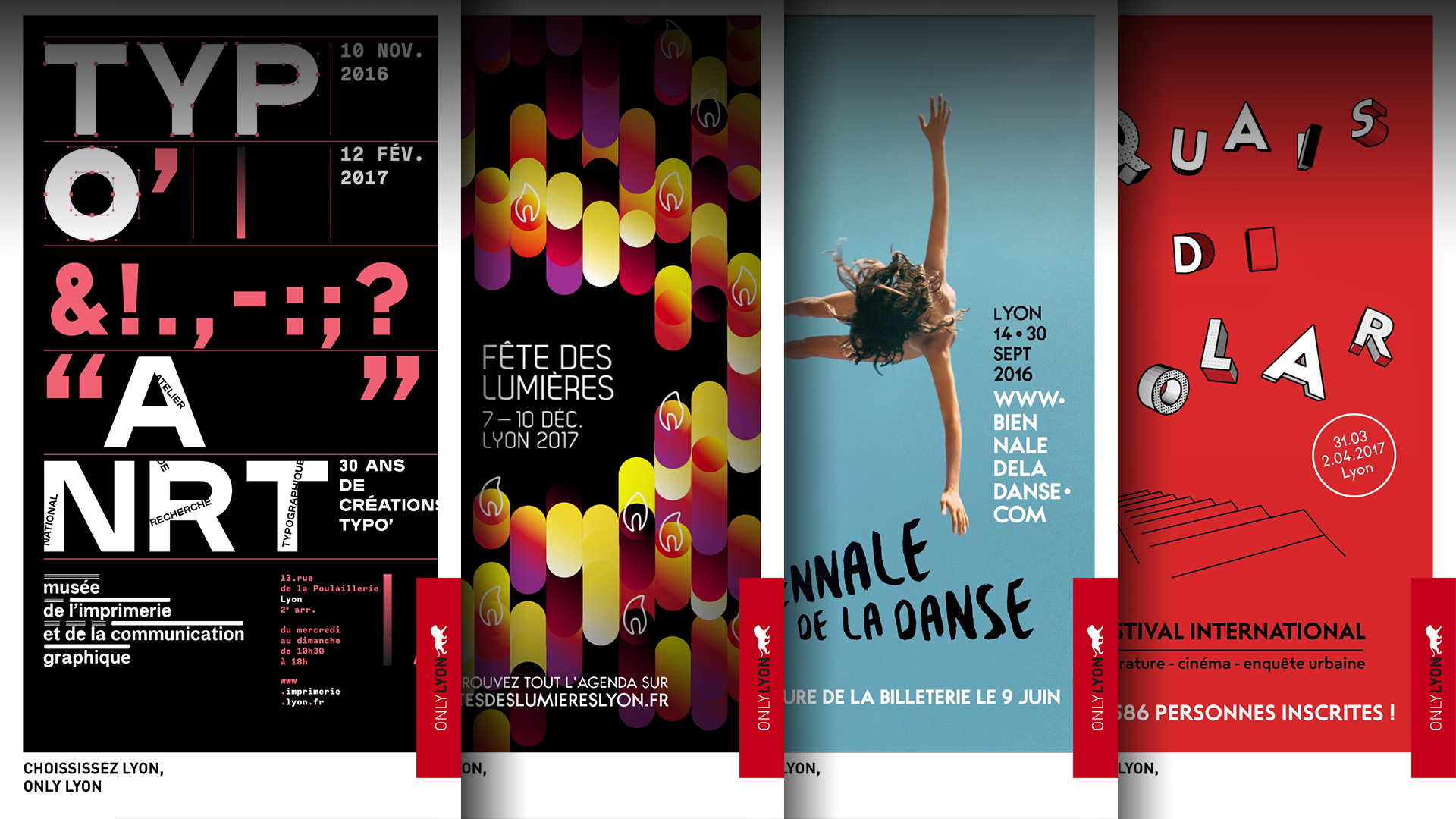 Campagne DOOH fictive Only Lyon